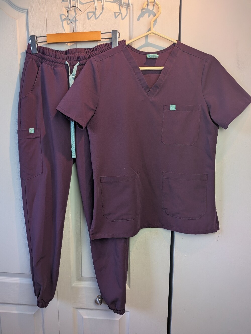 GARDE MALADE Scrub Nurse Purple Color Size Small Made In Canada Esthetic Medical
